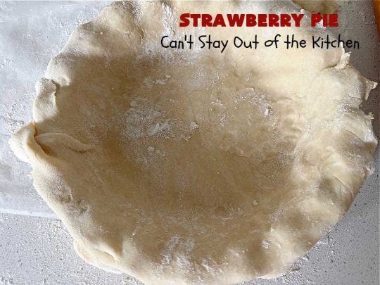 Strawberry Pie | Can't Stay Out of the Kitchen | This old-fashioned #vintage #recipe for #StrawberryFruitPie can't be beat! It uses a #HomemadePieCrust so the #PieCrust is flaky & delicious. If you enjoy #strawberries, you'll love this fantastic #StrawberryDessert. #pie #fruit #StrawberryPieStrawberry Pie | Can't Stay Out of the Kitchen | This old-fashioned #vintage #recipe for #StrawberryFruitPie can't be beat! It uses a #HomemadePieCrust so the #PieCrust is flaky & delicious. If you enjoy #strawberries, you'll love this fantastic #StrawberryDessert. #pie #fruit #StrawberryPie