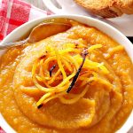 Sweet Potato Butternut Squash Soup | Can't Stay Out of the Kitchen | this delectable 30-minute #soup is amazing comfort food. It's terrific for cold, winter days. It's healthy, #glutenfree & #vegan. #apples #butternutsquash #sweetpotatoes