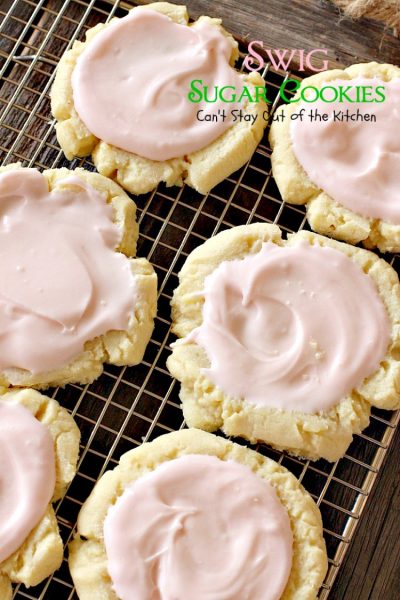 Swig Sugar Cookies - Can't Stay Out of the Kitchen