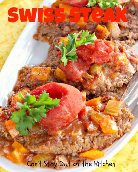 Swiss Steak - Can't Stay Out of the Kitchen