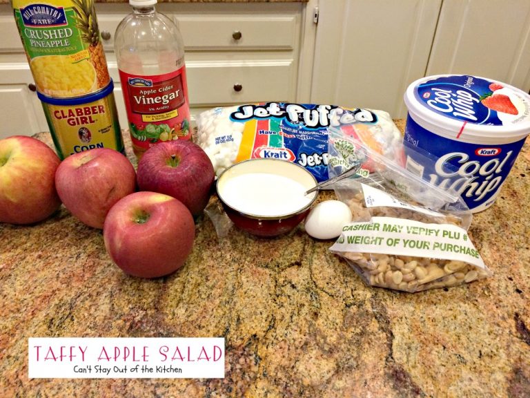 Taffy Apple Salad Can't Stay Out of the Kitchen