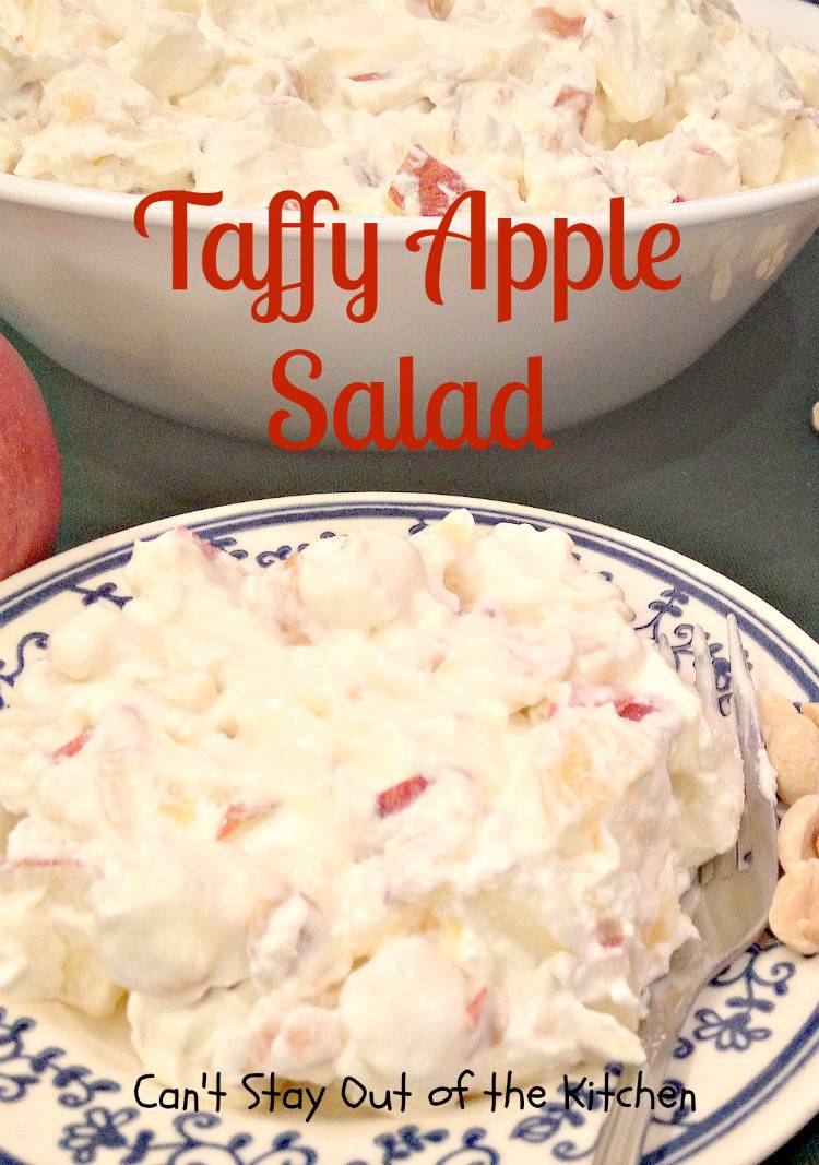 Taffy Apple Salad Recipe Pix 22 049.jpg Can't Stay Out of the Kitchen