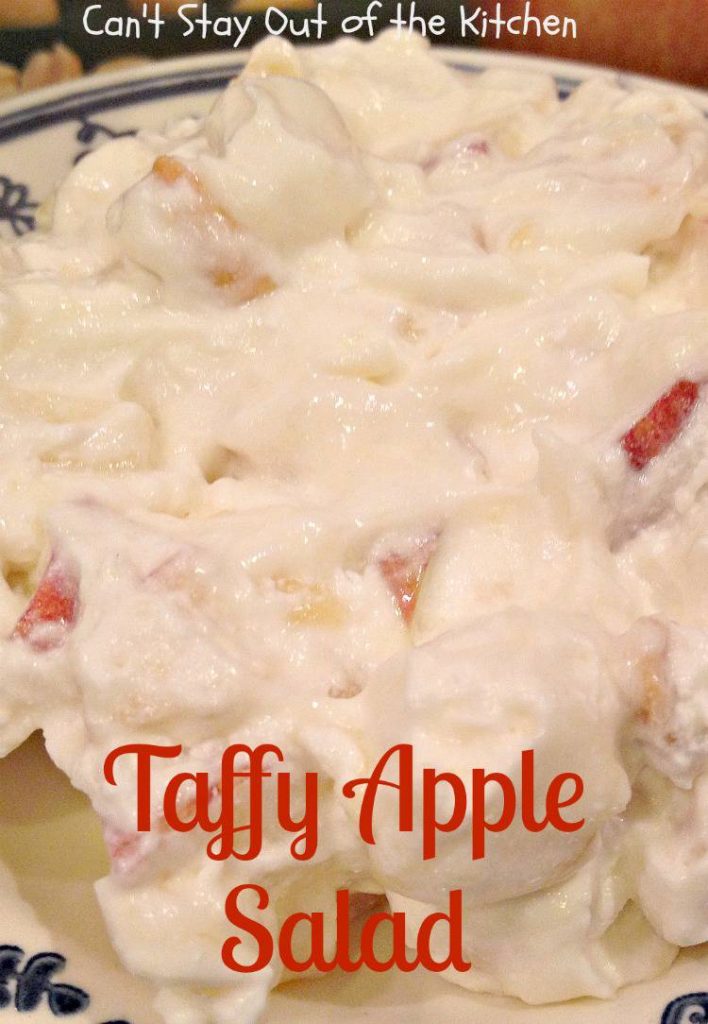 Taffy Apple Salad Recipe Pix 22 053.jpg Can't Stay Out of the Kitchen
