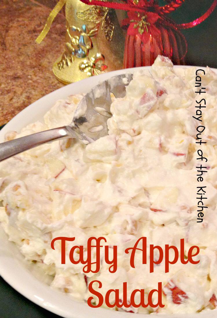 Taffy Apple Salad Recipe Pix 22 063.jpg Can't Stay Out of the Kitchen