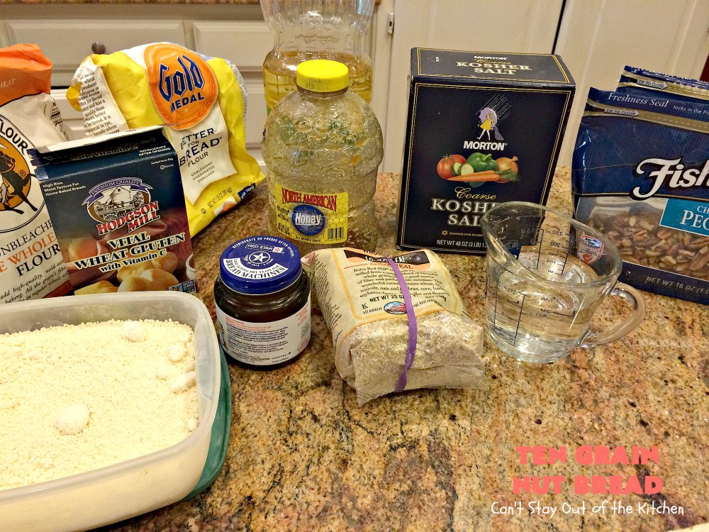 Ten Grain Nut Bread Can't Stay Out of the Kitchen