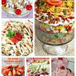 Thanksgiving Salad Recipes | Can't Stay Out of the Kitchen | Over 115 #salad ideas for #Thanksgiving or #Christmas dinner menus. Includes #FruitSalad, #CreamyFruitSalad, #TossedSalad, #SpinachSalad, #GreekSalad, #MarinatedSalad, #MediterraneanSalad #TossedSaladsWithFruit, #TossedSaladsWithMeat #GelatinSalads #BroccoliSalads & #ColeSlaws. #salad #ThanksgivingSaladRecipes