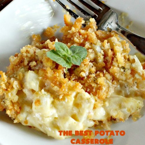 The Best Potato Casserole (a.k.a. Mary's Potatoes) | Can't Stay Out of the Kitchen | this is our absolute favorite #potato #casserole recipe. It's so creamy & delicious. It's perfect to make for company or #holiday dinners like #Thanksgiving or #Christmas.