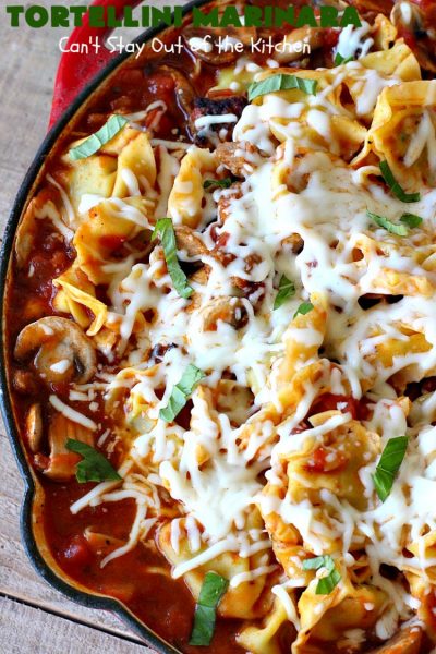 Tortellini Marinara – Can't Stay Out of the Kitchen