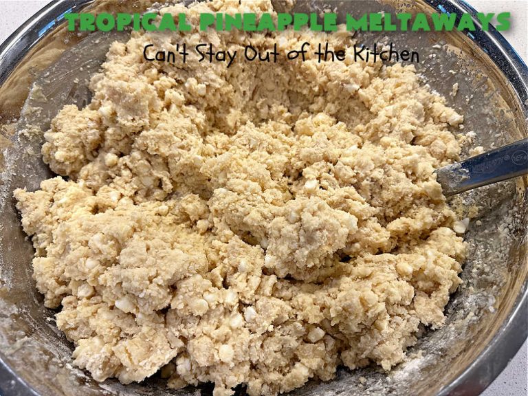 Tropical Pineapple Meltaways Can't Stay Out of the Kitchen