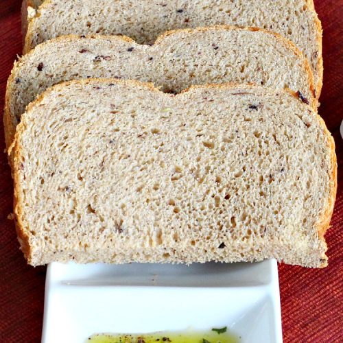 Whole Wheat Greek Bread | Can't Stay Out of the Kitchen | this delicious #Greek-style #bread is made with #olives, #FetaCheese & rosemary. It's wonderful for any kind of dinner menu especially if served with dipping oils. This fantastic tasting bread is a winner! It uses #WholeWheatFlour. #HomeBakedBread #WholeWheatBread #WholeWheatGreekBread #HomeBakedBread